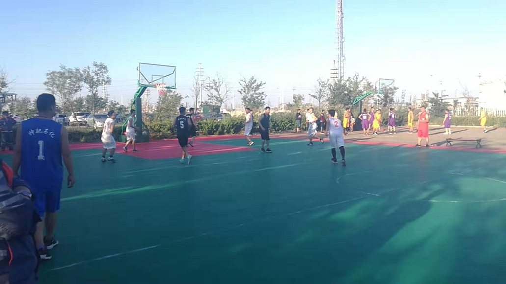 籃球賽現場